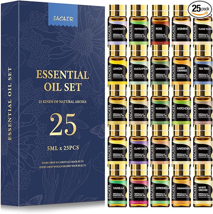 Essential Oil Set by SACATR