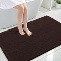 OLANLY Bathroom Rugs 47x32, Extra Soft Absorbent Chenille Bath Rugs, Rubber by OLANLY