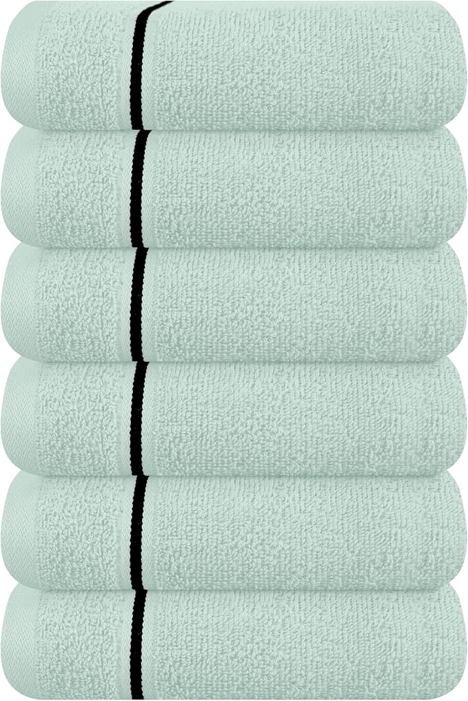 MyOwn Ultra Soft Cotton 6 -Piece Hand Towel Set 16x24 Inch, Spa & General by Unknown