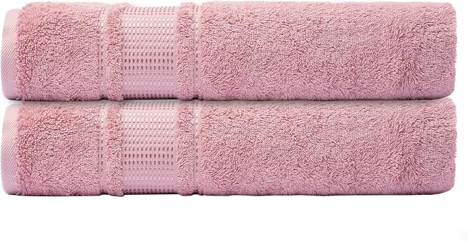Melissa Linen, 2 Piece Bath Towel Set, Turkish Cotton Bath Towels - Image 3
