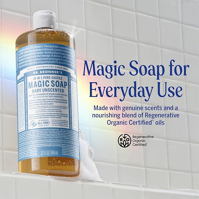 Dr. Bronner's Pure-Castile Magic Liquid Soap - Image 2