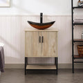 UEV Rustic Oak 24" Bathroom Vanity by YourHomeExcellentVendor