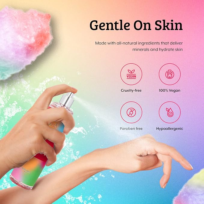 Home Spa Gift 10oz Deep Moisturizing Fragrance Body Lotion & 8 oz. Fine - Image 2