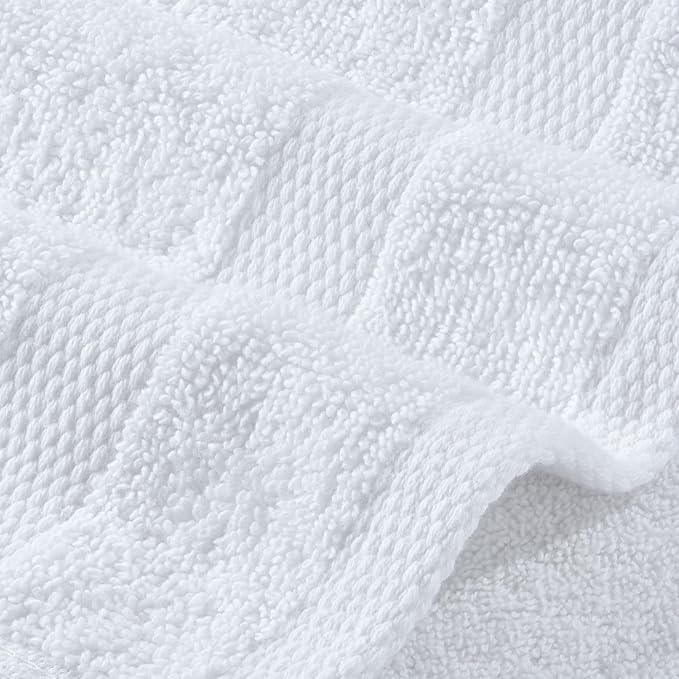 Wealuxe White Washcloths 48 Pack - Image 8