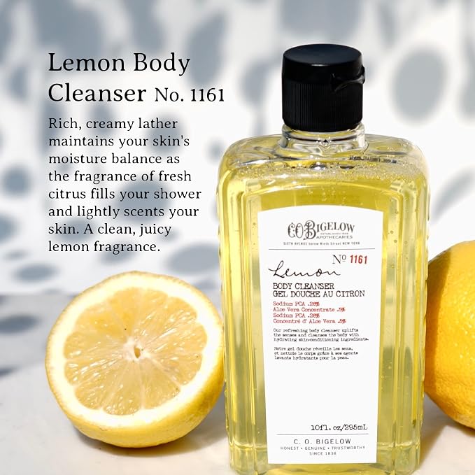 C.O. Bigelow Lemon Body Cleanser, Moisturizing Body Wash - Image 2