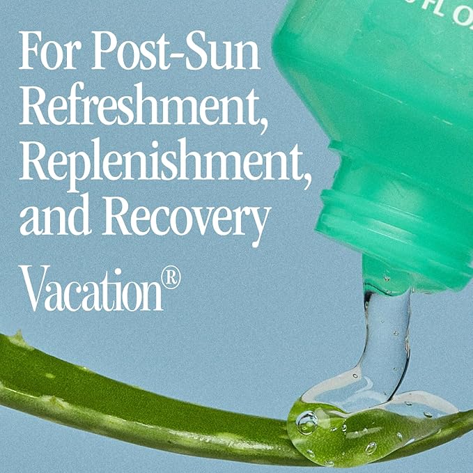 VACATION Mini After Sun Gel, Travel Size Soothing Aloe Vera Gel - Image 3