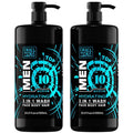 Dead Sea Collection TOP 10 ACTIVE Mens Body Wash 3 in 1 – Sandalwood Body Wash by DeadSeaCollection