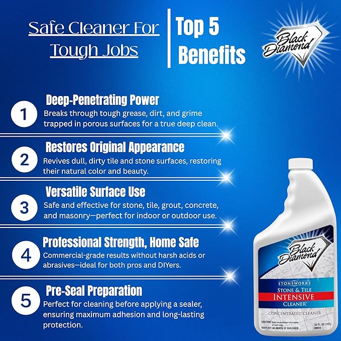 Black Diamond Stoneworks Stone & Tile Intensive Cleaner: Concentrated Deep - Image 2