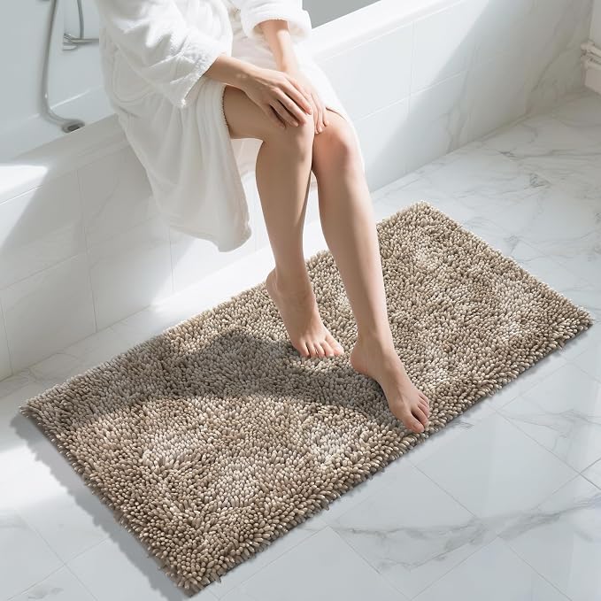 Yimobra Long Bathroom Rug Non Slip 44x24 Inch, Extra Thick Soft Absorbent by Yimobra