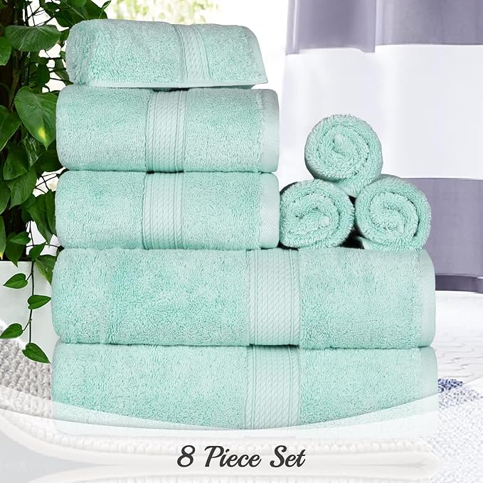 BLUENILEMILLS Madison Egyptian Cotton Towels, Towel Set - Image 9