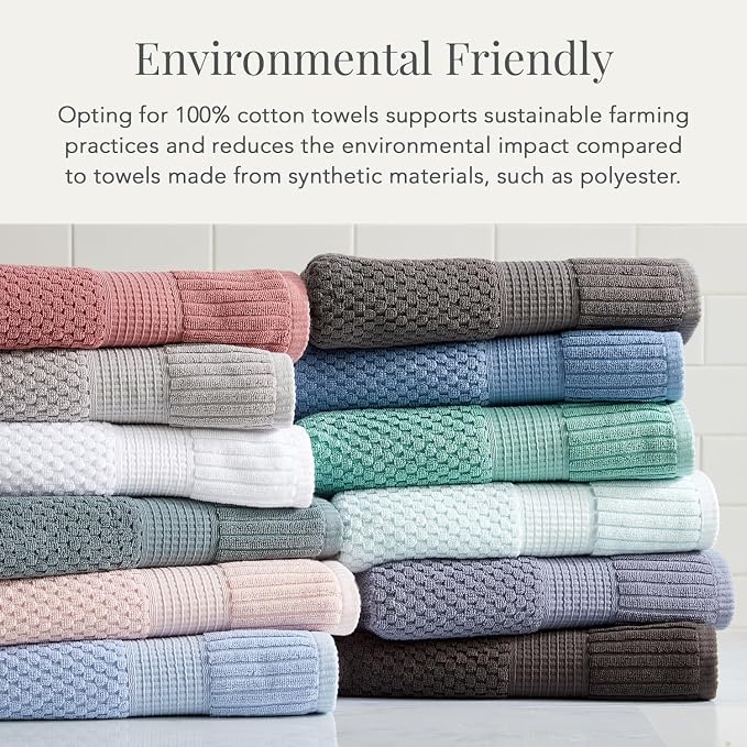 NY Loft 100% Cotton 2 Pack Bath Sheet Towel Set | Extra Large Oversize Bath - Image 5