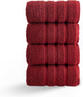 HALLEY Turkish 4 Pack Premium Hand Towels 650 GSM Highly Absorbent Super Soft by HALLEY-TurkishCottonTowels