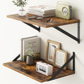 18"W x12"D Floating Shelves, Farmhouse Wall Shelves Home Decor Shelf, Deep by FunMemories
