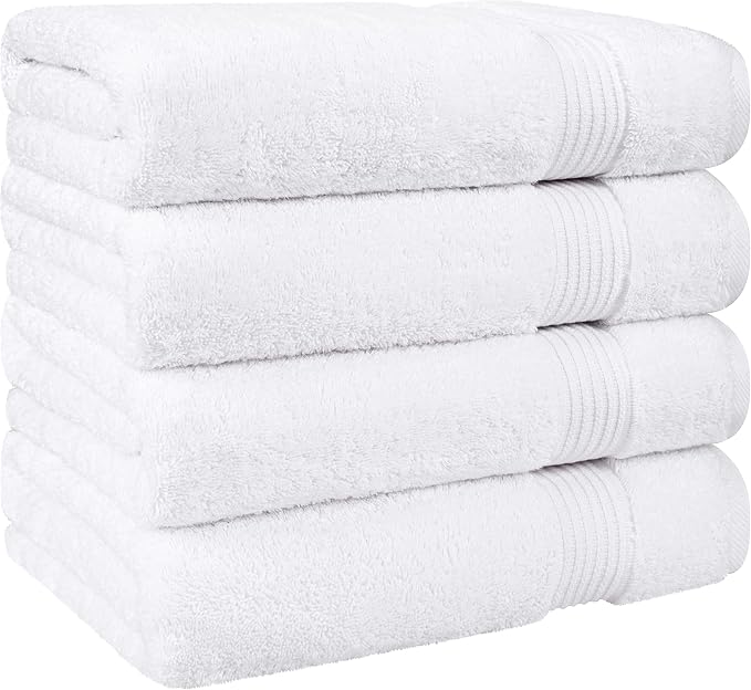 Cotton Paradise 4 Piece Turkish Bath Towels - Image 6