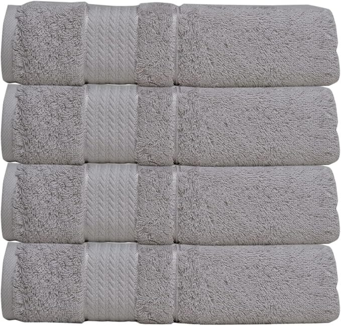 Melissa Linen, 4 Piece Washcloth Set, 100% Turkish Cotton Towels - Image 2