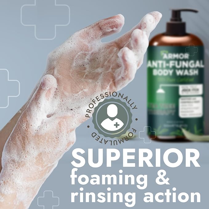 Terramed Just Think Comfort Antifungal & Antibacterial Soap & Body Wash - Image 5
