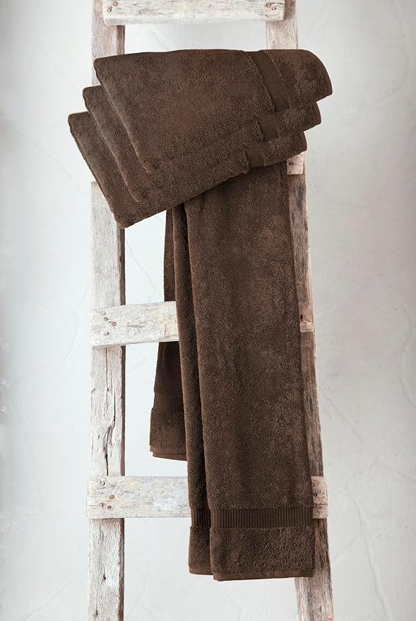 SALBAKOS 100% Turkish Cotton Hand Towel Set of 6 16x30 inch | Heirloom Quality - Image 6