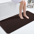 OLANLY Bathroom Rugs 47x20, Extra Soft Absorbent Chenille Bath Rugs, Rubber by OLANLY