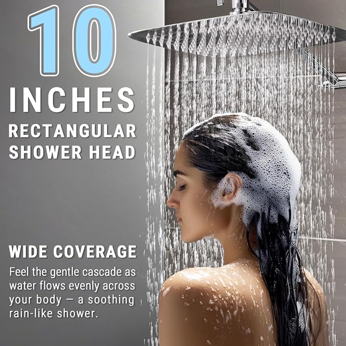 G-Promise All Metal 10 Inch Shower Head - Image 2