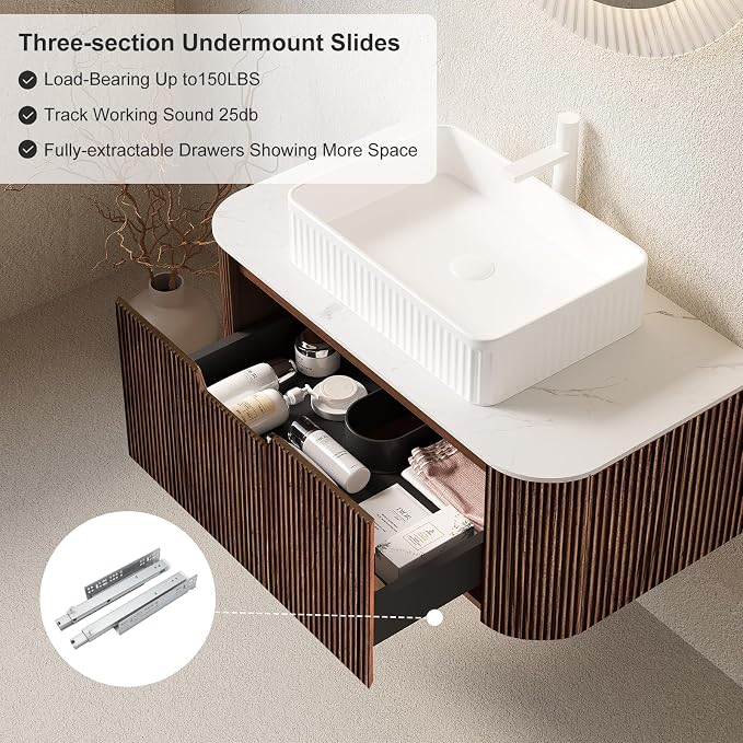 30'' Floating Bathroom Vanity - Image 5
