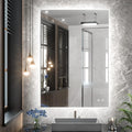 TETOTE 20 x 28 LED Backlit Bathroom Mirror by TETOTE