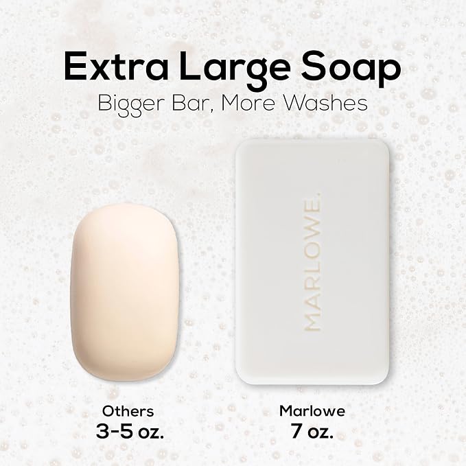 MARLOWE. No. 105 Bar Soap for Men 7 oz, Moisturizing Body Soap, Nourishing & - Image 9