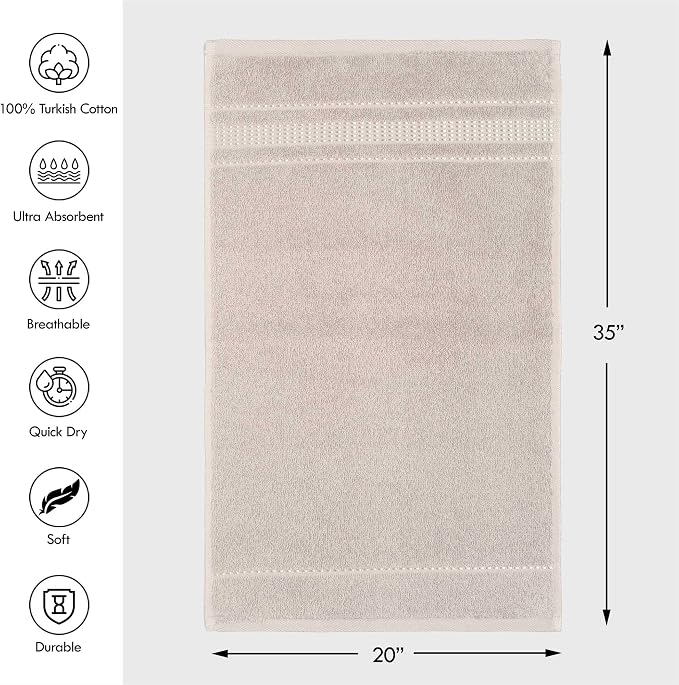 Melissa Linen, 2 Piece Hand Towel Set, 100% Turkish Cotton Face Hand Towels - Image 6