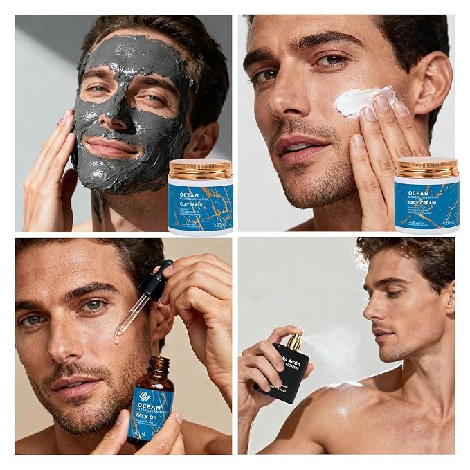 Christmas Gifts for Men, Luxury Bath & Beard Gift Set, Spa & Self-Care Gift - Image 2