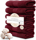 MAURA 6-Pack Premium Turkish Washcloth Set by MAURA