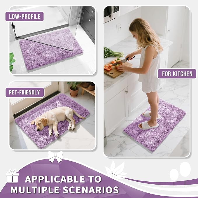 Yimobra Large Bathroom Rug Non Slip 36x24 Inch, Extra Thick Soft Absorbent - Image 7