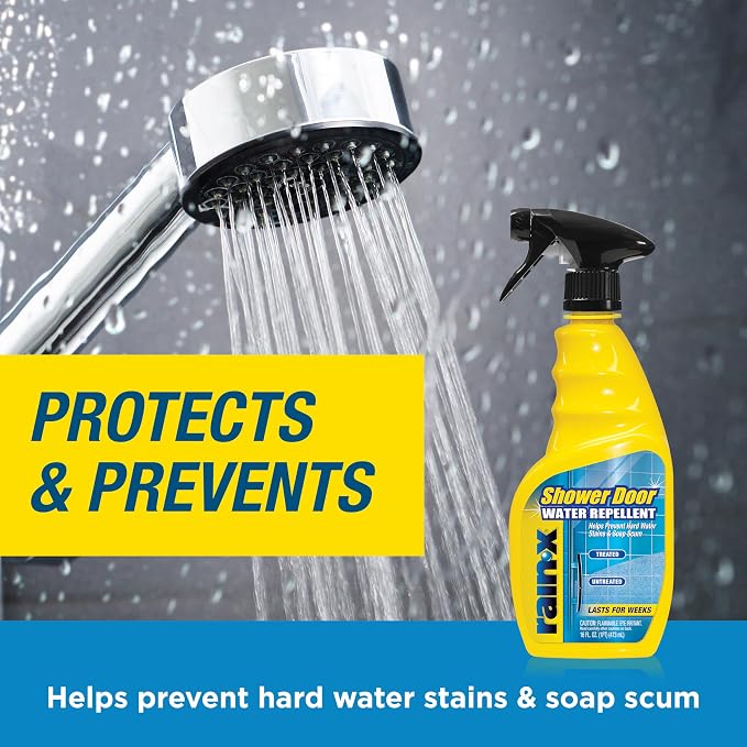Rain-X 630542 Shower Door Water Repellent, Protects Glass Shower & Doors From - Image 6