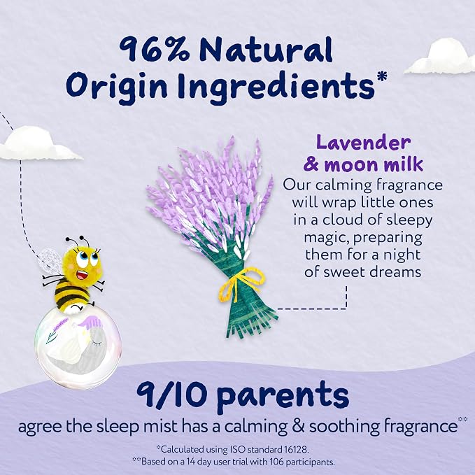Childs Farm SlumberTime Sleep Mist, Lavender & Moon Milk 100ml US - Image 4