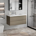 42" Floating Bathroom Vanity by Unknown