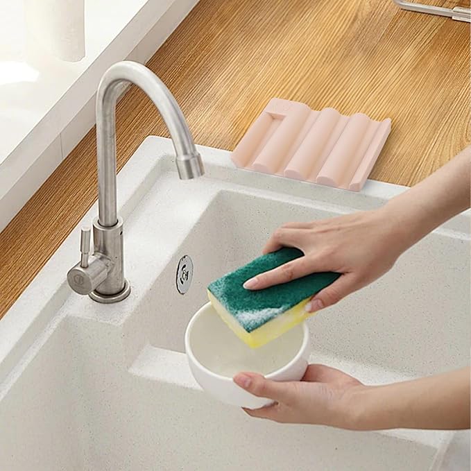 Soap Dish for Shower, Bathroom & Kitchen – Non-Slip, Self-Draining Design to - Image 5