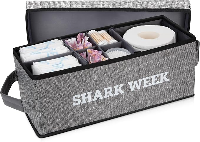 Tampon Holder for Bathroom, Bathroom Storage Containers by LuKeline
