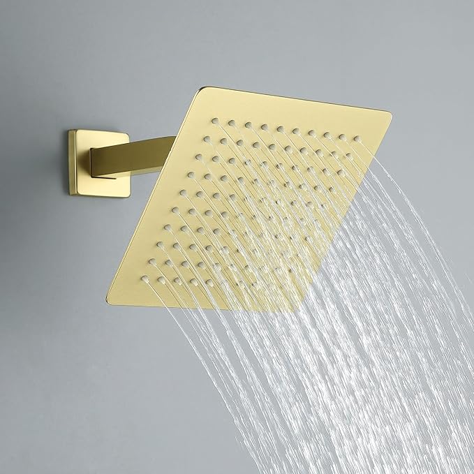 JOYWELL Bathroom Shower Faucets sets Complete Brushed Gold Bath tub Shower - Image 5