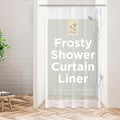 Stitch & Stone Shower Curtain Liner, Premium Medium Weight Durable Waterproof by MainstreamInternational