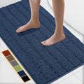 Bcoimo 44"×24" Chenille Bath Mat – Non-Slip by Bcoimo