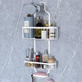 Kadolina White Hanging Shower Caddy, 3-Tier Bathroom Organizer by Kadolina