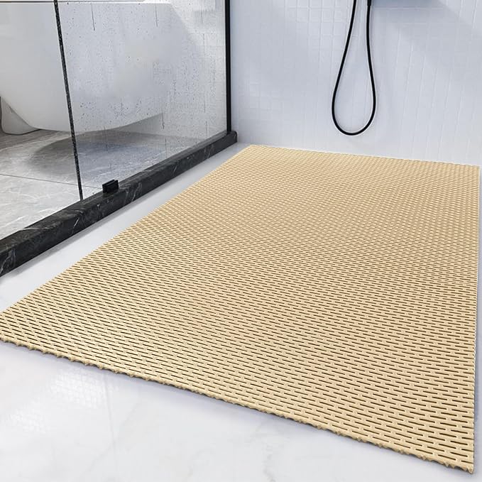 HOMBYS 47 x 32 Extra Large Shower Mat by HOMBYS