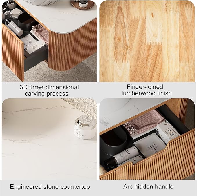 48" Floating Bathroom Vanity - Image 4