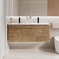 LUCKWIND 48" Floating Bathroom Vanity by LUCKWIND