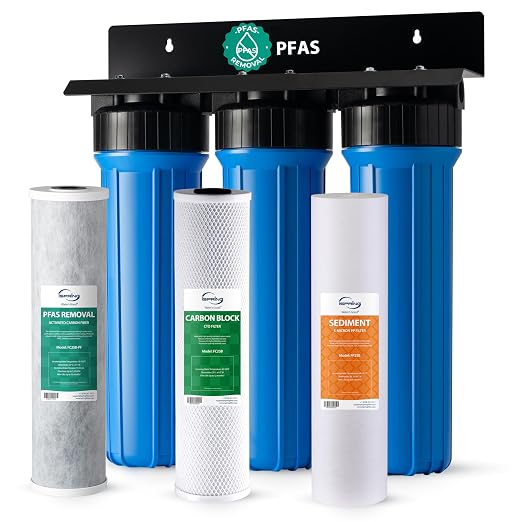 iSpring PFAS Whole House Water Filter System, SGS-Tested to Remove up to 99% by iSpring