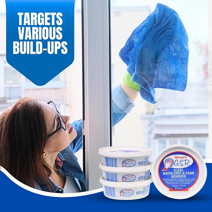Bruce's GSR Heavy Duty Glass Water Spot Remover - Image 5