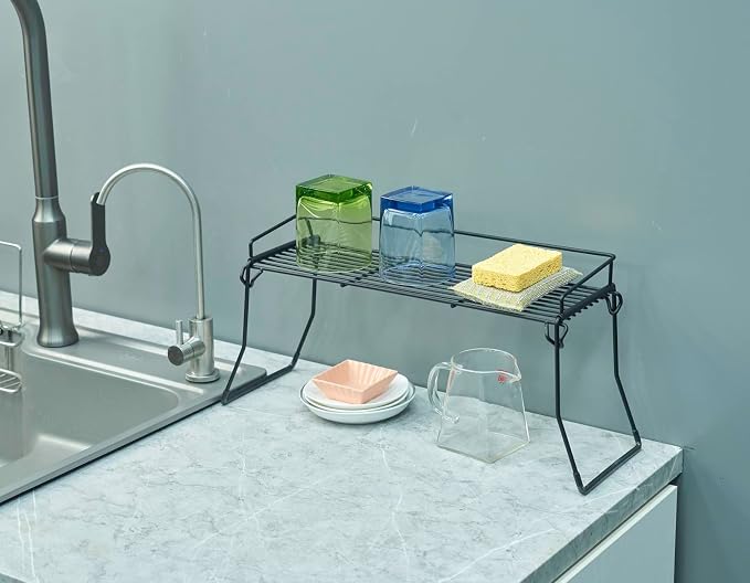 Metal The Sink Vanity Organizer 2 Pack, Bathroom or Kitchen Sink Organizer - Image 7