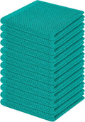 Homaxy 100% Cotton Waffle Weave Kitchen Dish Cloths, Ultra Soft Absorbent Quick by Homaxy