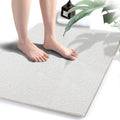 godehone Shower Mats Non Slip Without Suction Cups, PVC Loofah Bathroom Mats by godehone