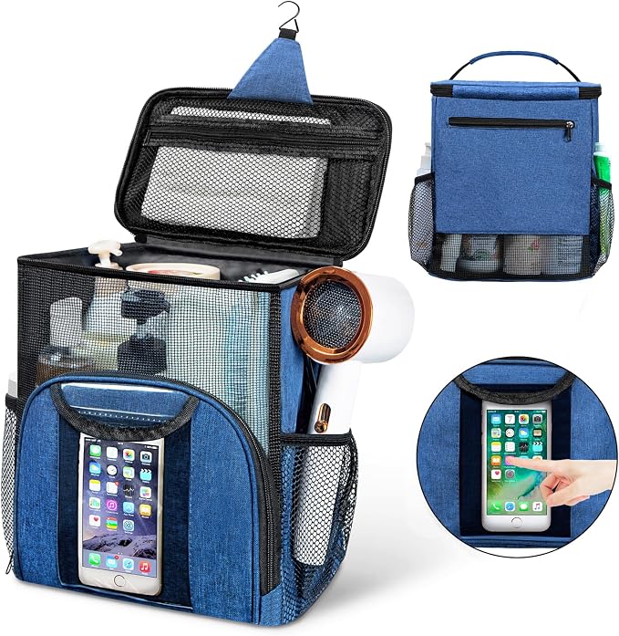 Attmu Mesh Shower Caddy Portable Dorm Tote Bag, Quick Dry Hanging Toiletry Bag by Attmu
