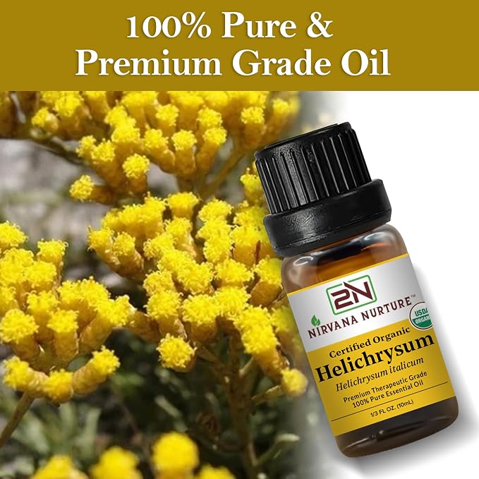 Helichrysum Essential Oil USDA Certified Organic, 100% Pure Natural Premium - Image 7