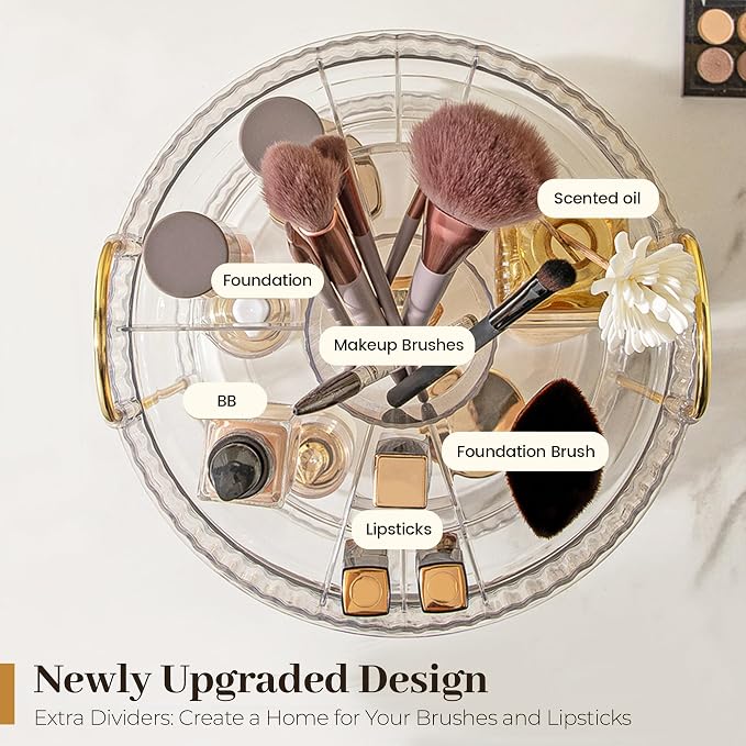 Aveniee 360° Rotating Makeup Organizer - Image 3